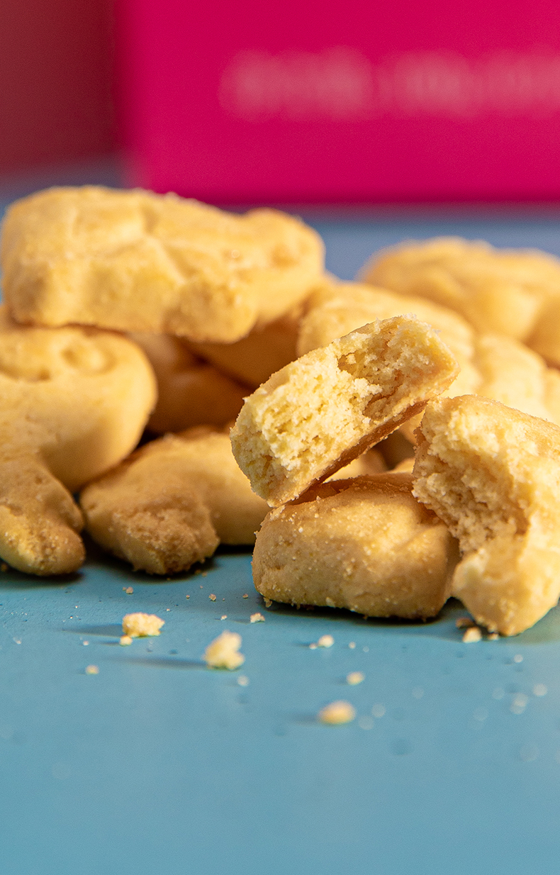 婴儿乐乳酸菌饼干零食小吃休闲食品酥性饼干100g儿童零食0白砂糖100g