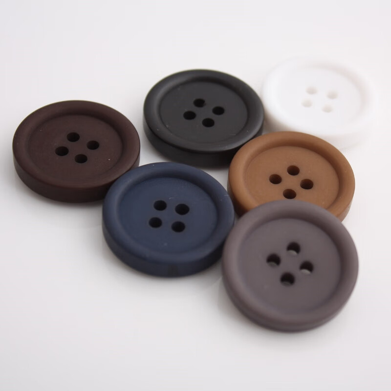 黑色白色衬衫衬衣小纽扣扣子男女西装纽扣扣子亚光灰色棕色大衣风衣