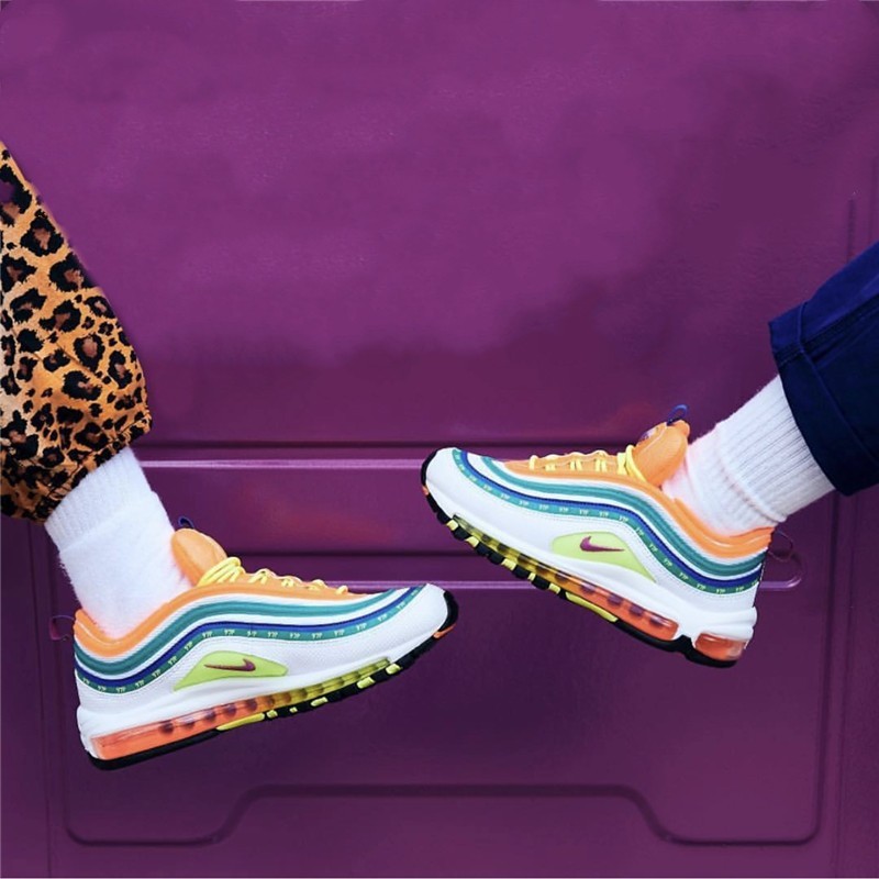 nike耐克新款男女鞋airmax97联名子弹跑鞋aj4585100ao213470040