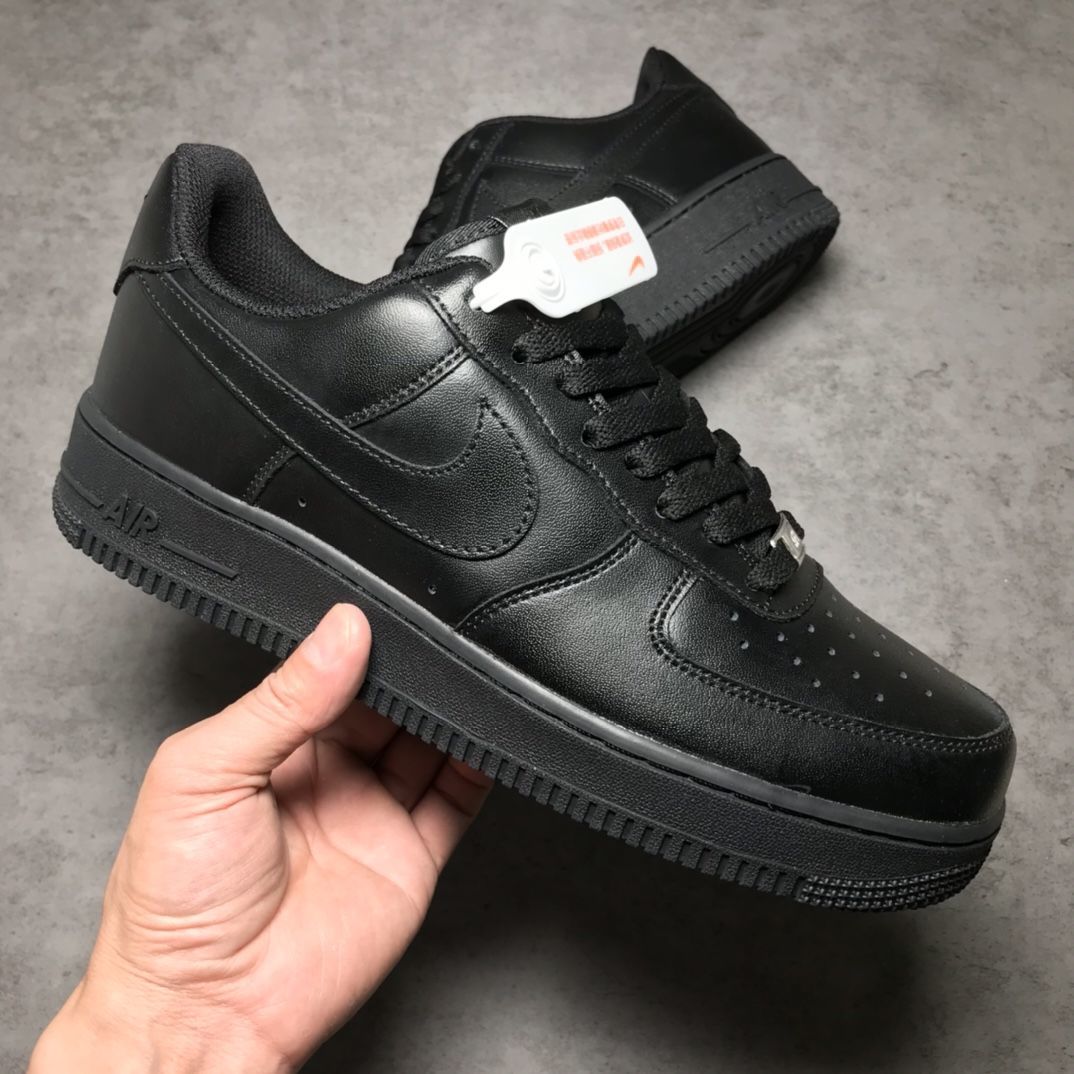 【官方旗舰店】空军一号黑武士休闲运动板鞋低帮男女情侣运动鞋315122