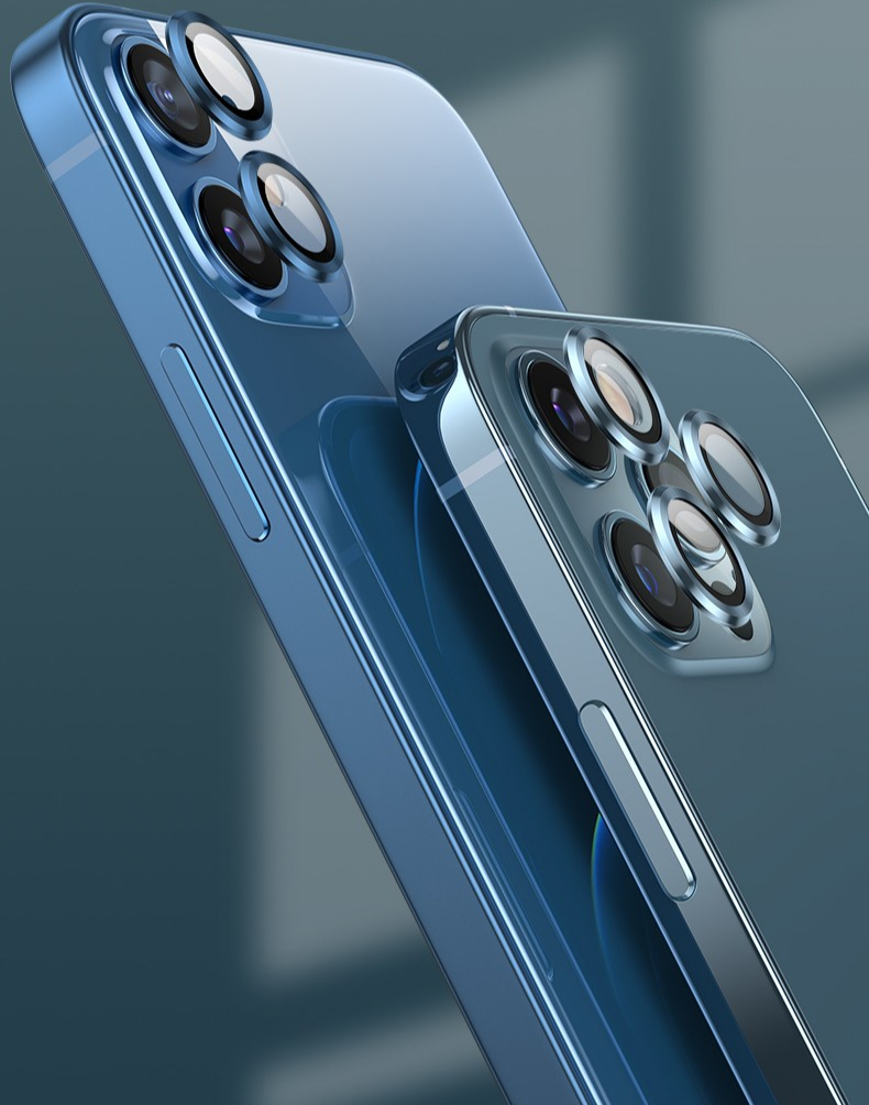 苹果12【黑色】蓝宝石镜头圈 -2颗拍照不炫光 iphone 其他型号