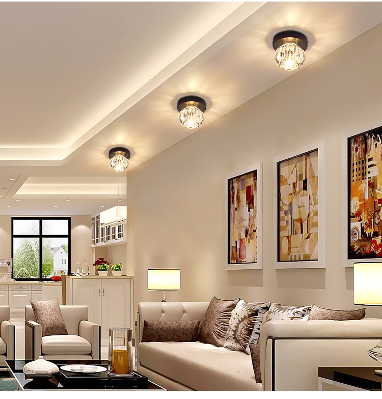 客厅吊顶灯小圆灯客厅灯周围的小灯北欧led筒灯过道灯走廊灯玄关灯