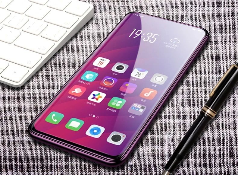 oppofindx钢化膜oppofindx2手机膜findx2pro全屏uv全胶蓝光玻璃膜瑞桓