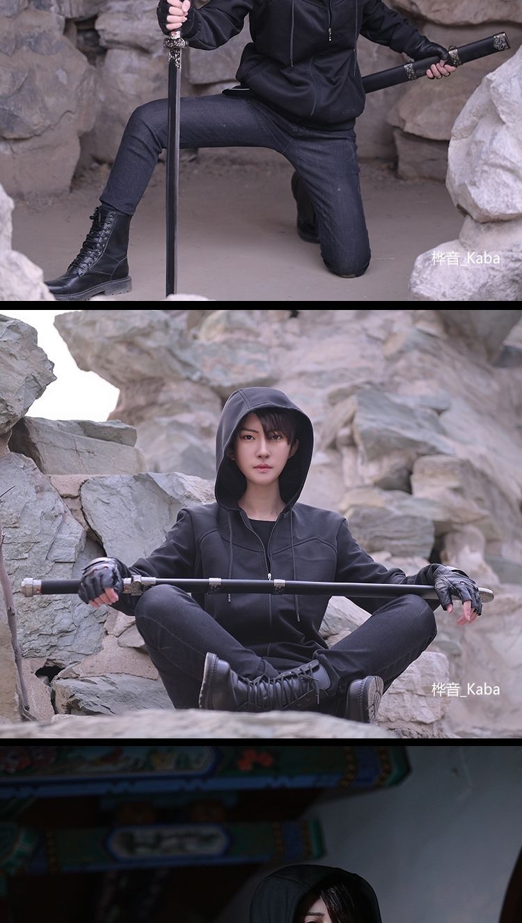 笔记盗墓笔记肖宇梁小哥张起灵同款cosplay上衣衣服卫衣外套 裤子 31