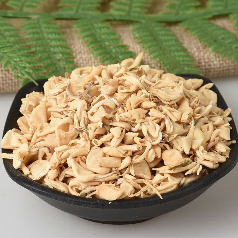 北京同仁堂 扁豆衣 中药材 扁豆皮 扁豆豆壳 白扁豆衣 内廷上用 100