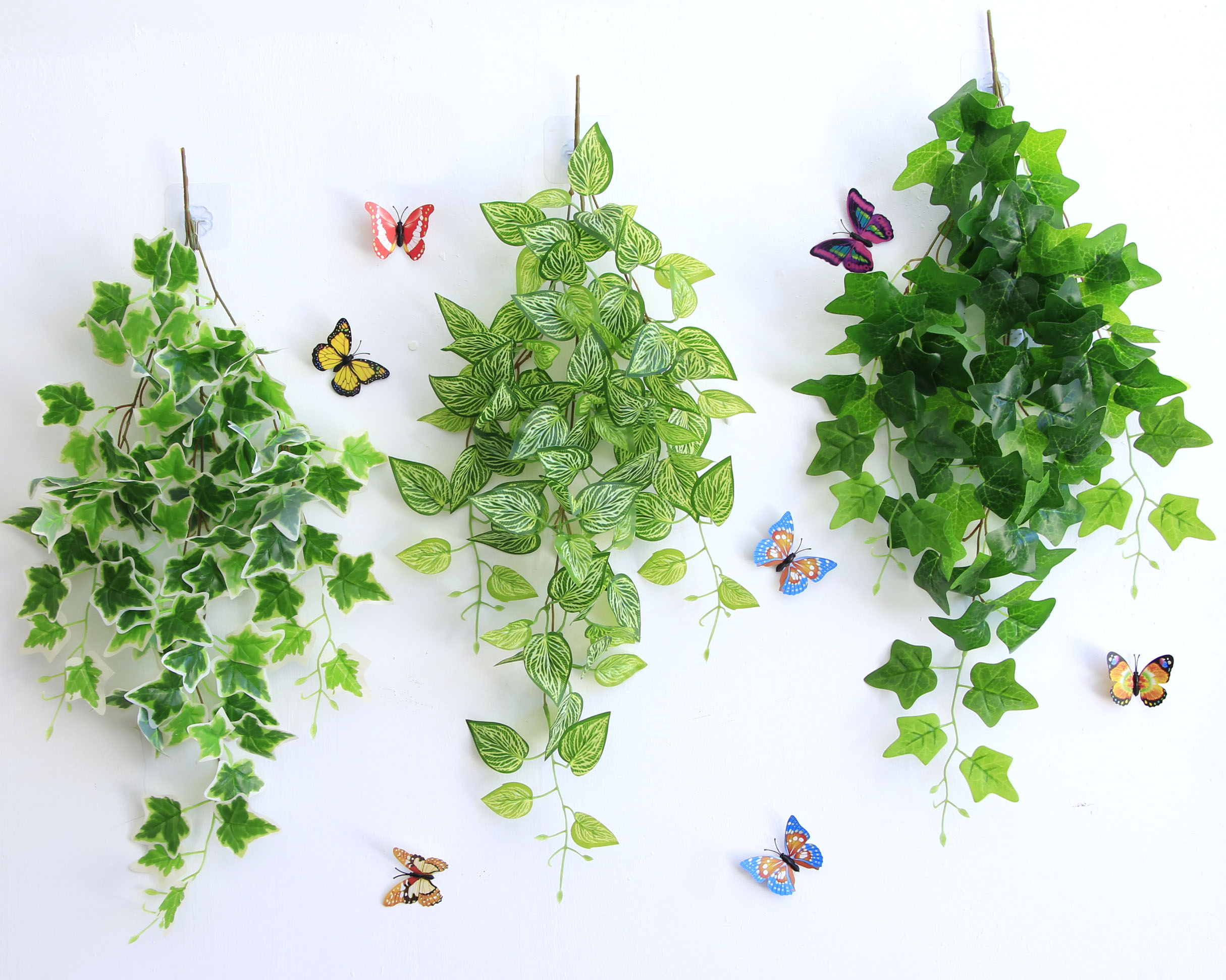 仿植物客厅卧室墙面房间简约装饰品墙壁饰墙上创意绿植挂件壁挂迷你