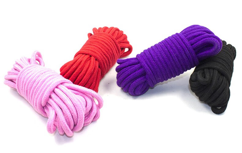 sm另类玩具捆绑束缚教程棉绳子夫妻调教激情用具男女道具 自由组合【2