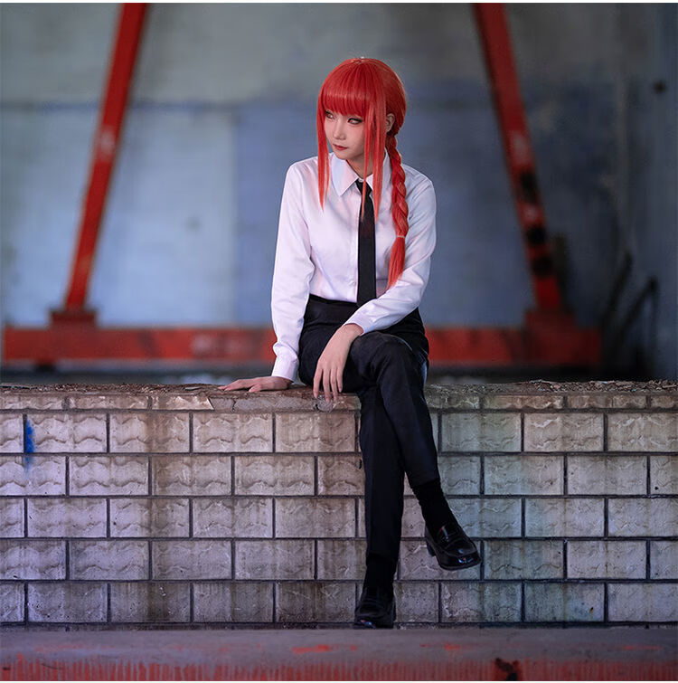 电锯人玛奇玛恶魔猎人链锯人cos服装动漫男女假发鞋子全套cosplay恶魔