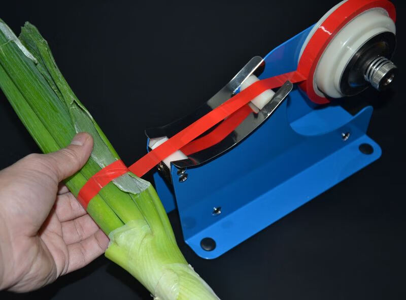 宸学文具 超市蔬菜捆扎机水果生鲜捆菜机捆绑机打包机塑料袋胶带捆菜