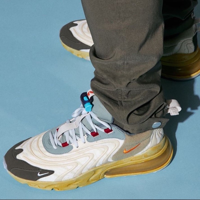 耐克nikeairmax270xtravisscottts联名仙人掌气垫耐磨运动篮球鞋仙人