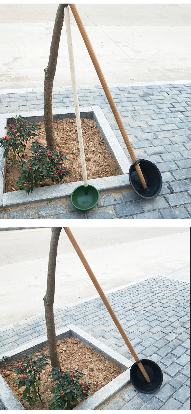 柯必达大粪勺长柄长把水勺水瓢浇花浇菜勺子塑料加长粪掏瓢粪瓢加厚