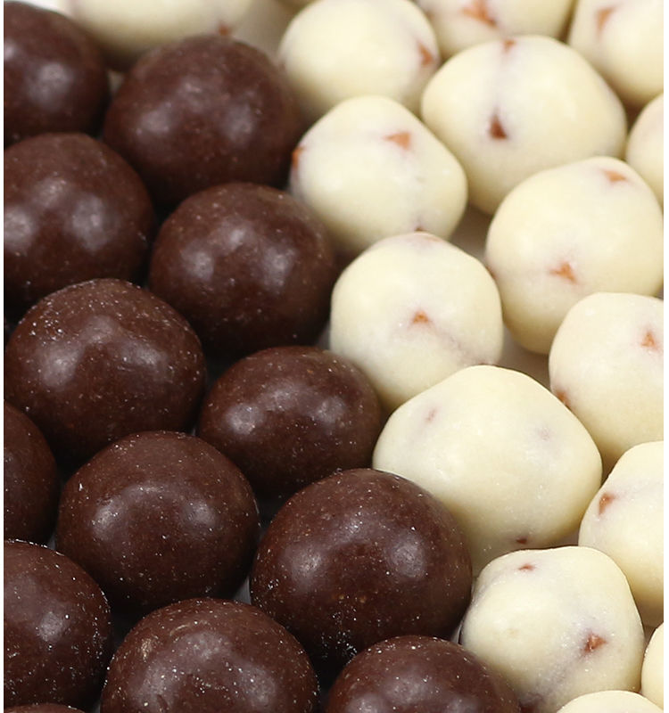 包装巧克力球办公室休闲零食批发 100g袋装【试吃装】 黑巧克力山楂球