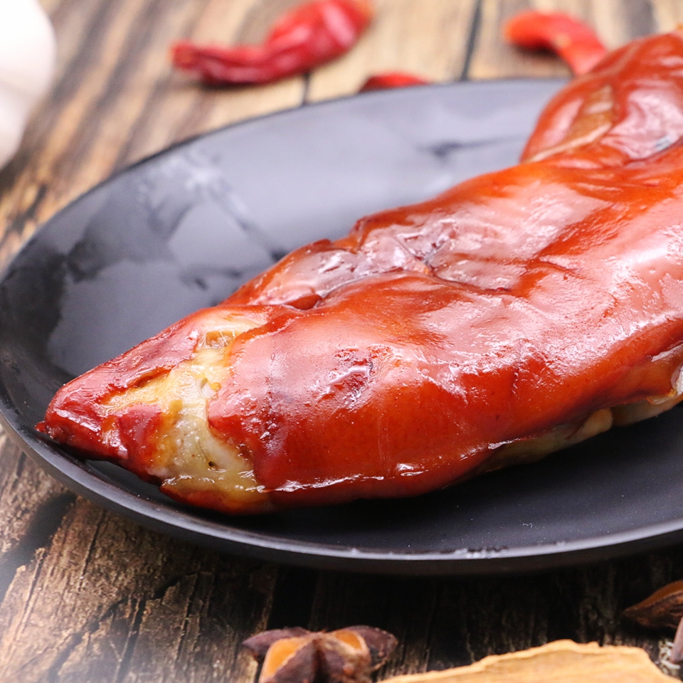 小时候的零食乡巴佬风味猪蹄猪脚袋装真空即食麻辣香酥卤味大猪脚熟食