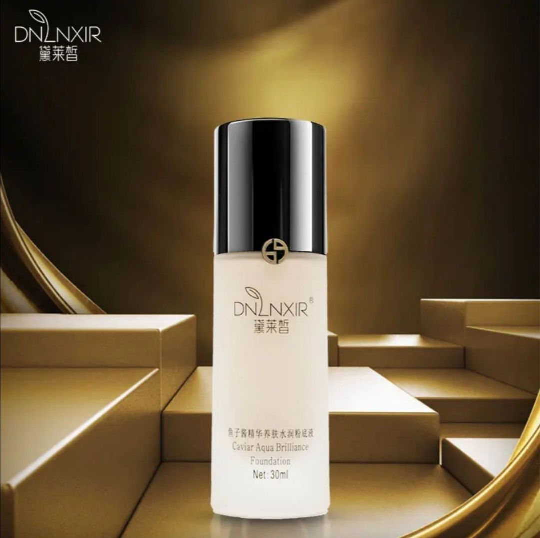 黛莱皙新鱼子酱粉底液自然色拍一发一