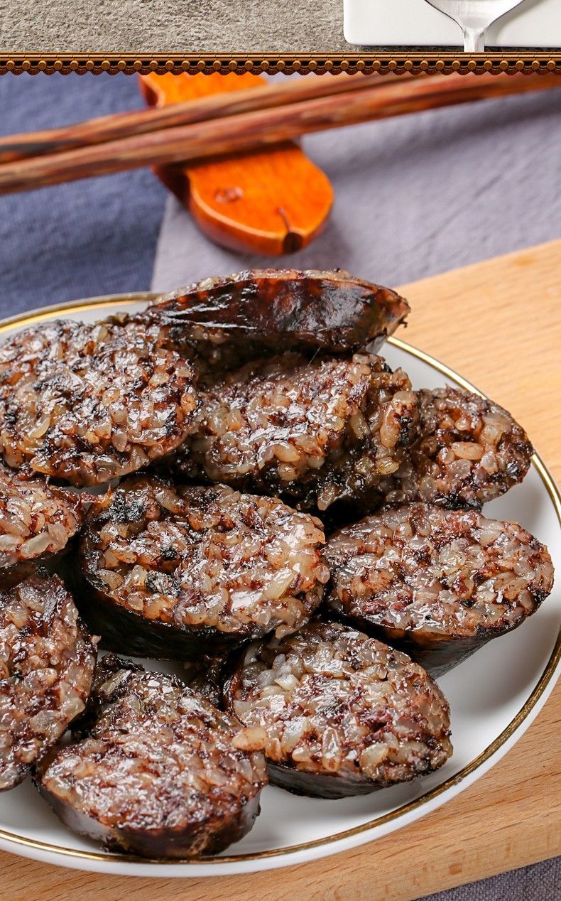 米肠正宗东北糯米肠延边加热即食韩国糯米猪肠血肠朝鲜族特产 米肠400