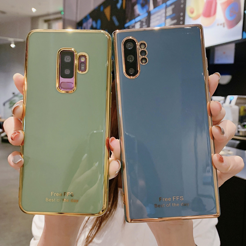 三星s10 手机壳s9 硅胶全包防摔s20 ultra奶奶灰note10 高档超薄电镀