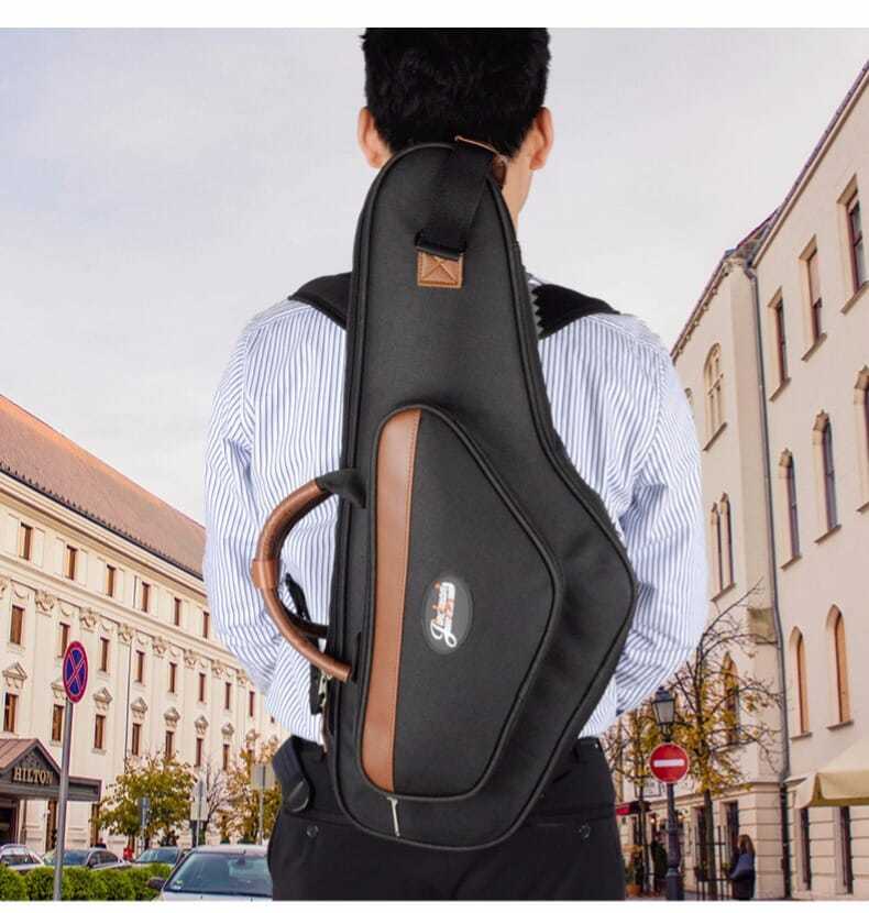 金川轻体降e中音萨克斯箱包便携式中音萨克斯包双肩背包轻便软包