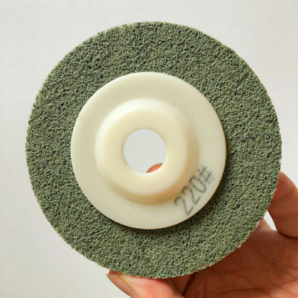 石材抛光片大理石磨光片海绵抛光轮干抛片石材抛光磨片尼龙抛光轮60号