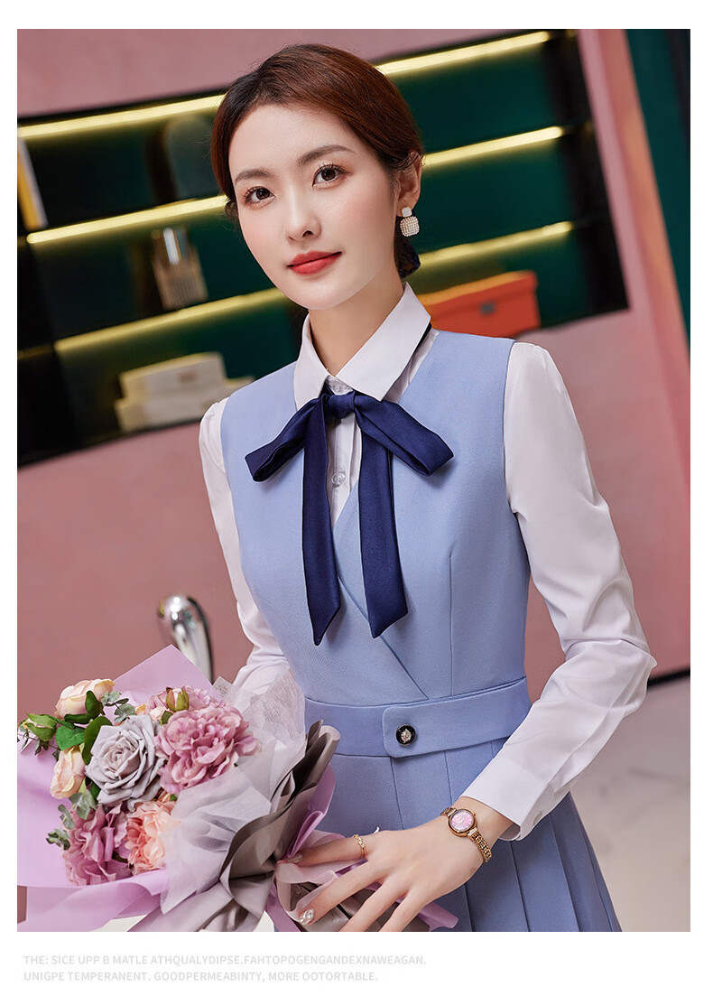 秋冬季生日礼物送女朋友送老婆幼儿园老师园服工作服女幼师教师面试穿