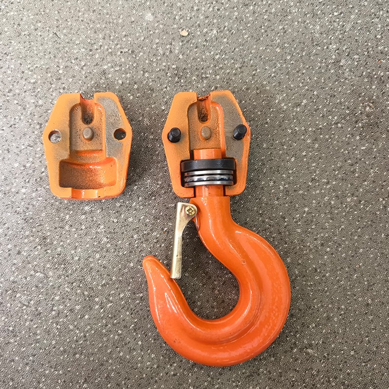 环链电动葫芦吊钩总成单双链条葫芦下钩日式鬼头款日立吊机专用轴承