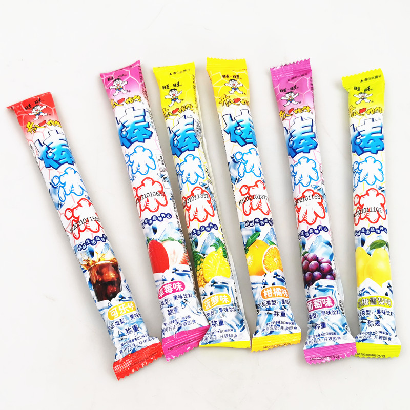 【臻选好物】旺旺碎冰冰家庭装78x8旺旺棒冰冰碎冰冰家庭装冰棒小根