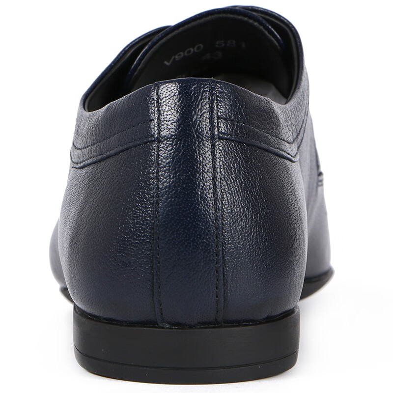 versace范思哲鞋子男休闲皮鞋系带平底商务系带平底鞋v900535 黑色dsu