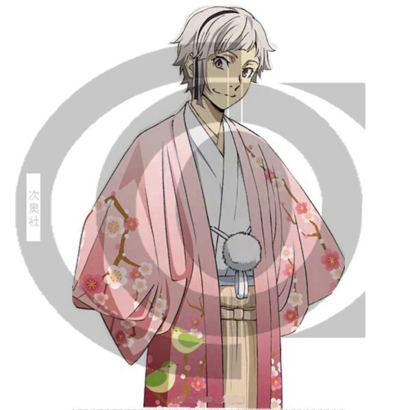服中原中也和服 太宰治羽织 中岛敦龙之介漫画cosplay 芥川龙之介羽织