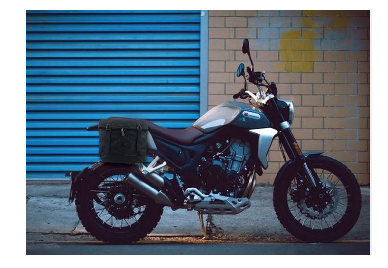 适用于 凯越500f边包400f攀爬车摩托车复古车边包边箱改装防水包快拆