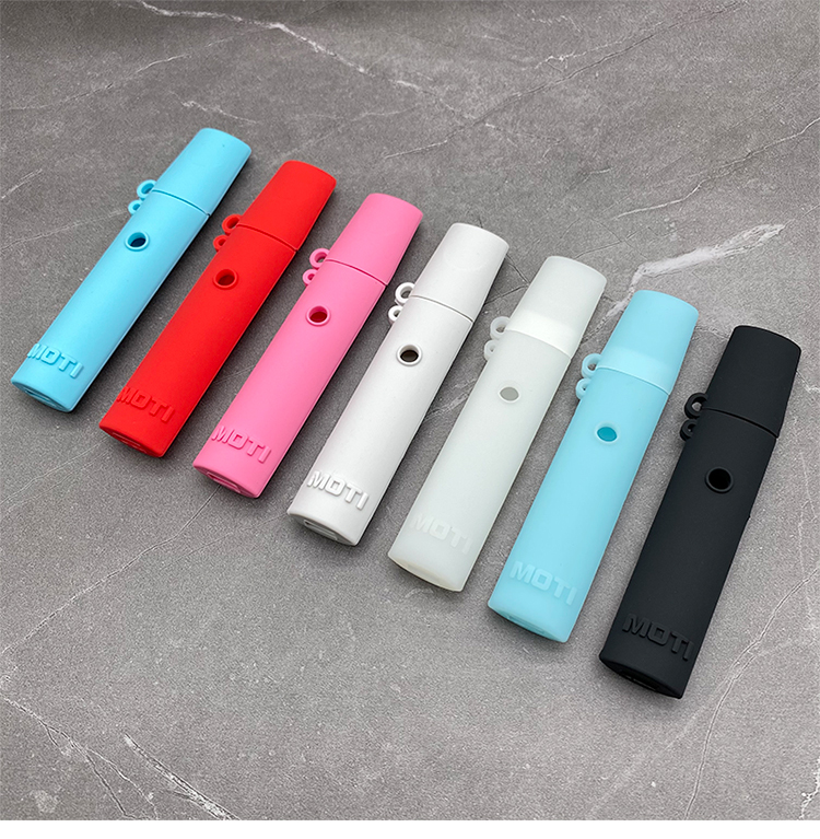 适用于魔笛电子器保护套二代一代电子器烟套魔迪烟杆皮套挂绳123硅胶