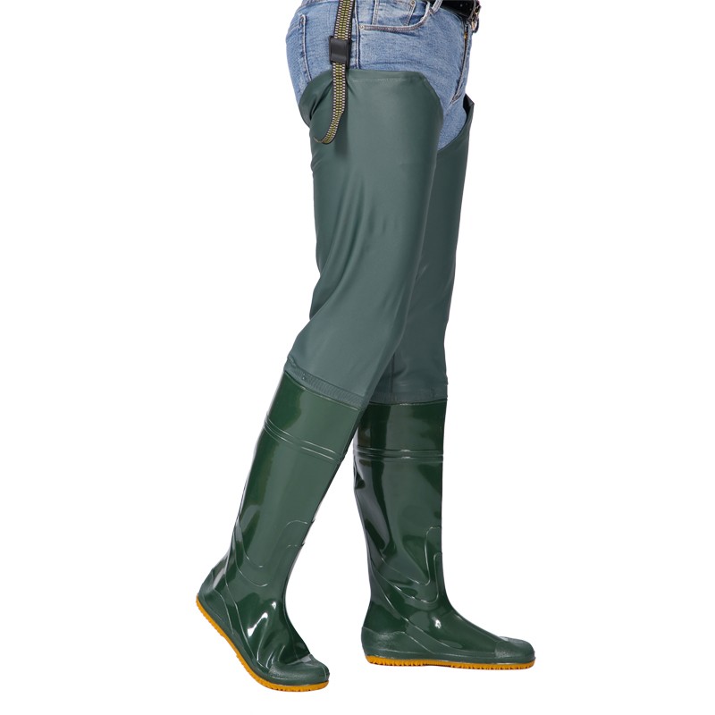 木林森 同款下田插秧靴软底水田鞋鞋高筒下水裤农田防滑靴水鞋水靴防