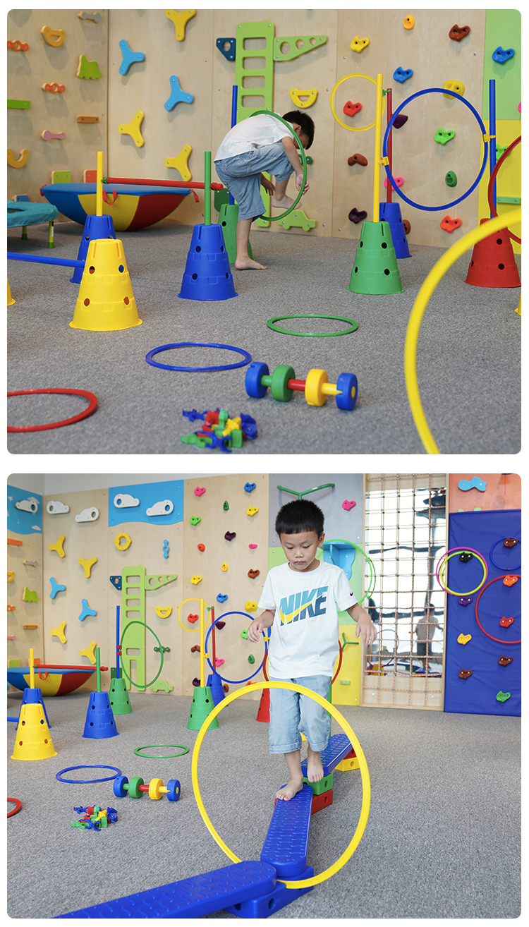 器材家用全套幼儿园平衡体适能早教教具 精品升级款 新万象组合139件