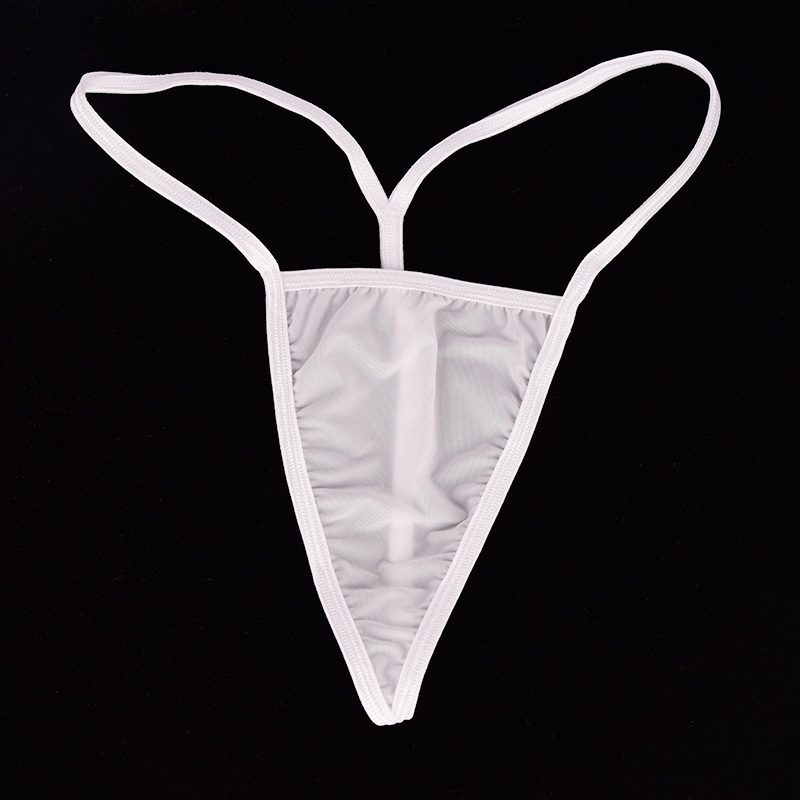 南极人丁字裤女情趣一根线性感极度诱惑女士内裤透明冰丝字裤女一片式