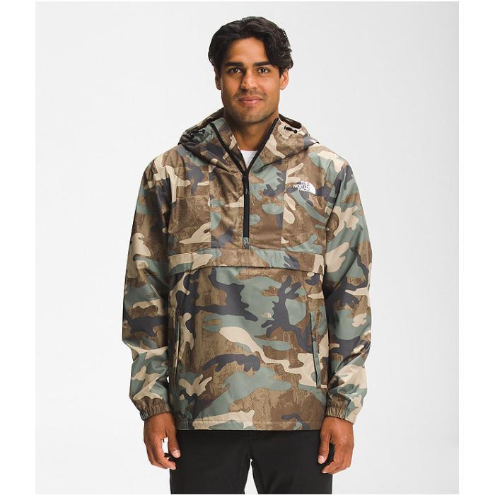 北面(the north face)男夹克迷彩时尚透气防水防风宽松耐穿nf0a7uh4