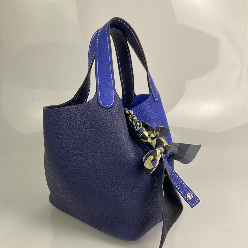 【二手99新】未使用 爱马仕(hermes)picotin18 菜篮子水桶包 女包手提