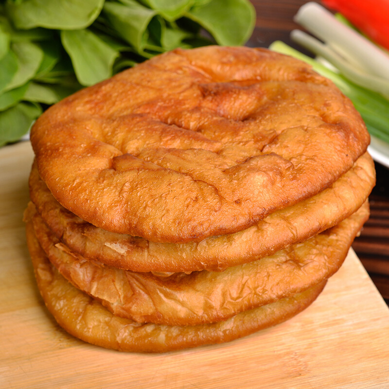 甘肃特色小吃老油饼特产油香酥馍饼面点好吃的美食早餐馍馍5个装原味