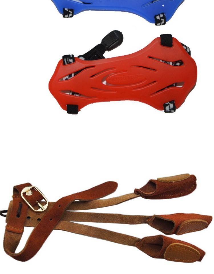 弓箭护臂弓箭护具护臂护指护手护胸直拉反曲美猎弓地中海射法射箭护具