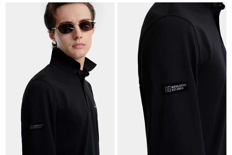Biyinlefen [Dry Touch Pique] 2025 Autumn New Men's Skin-friendly Stretch Soft Textured Collar Long Sleeve Polo Shirt 6