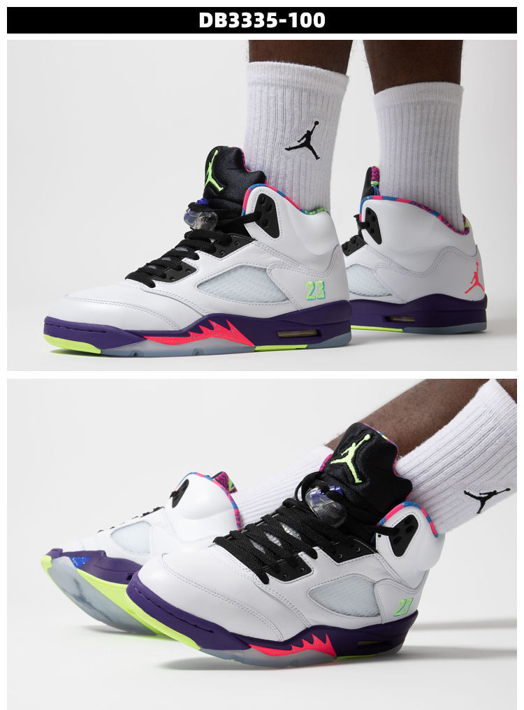 aj5高帮篮球鞋流川枫郭艾伦薄荷绿黑白蝉翼红黄鸳鸯大巴黎男女鞋aj5