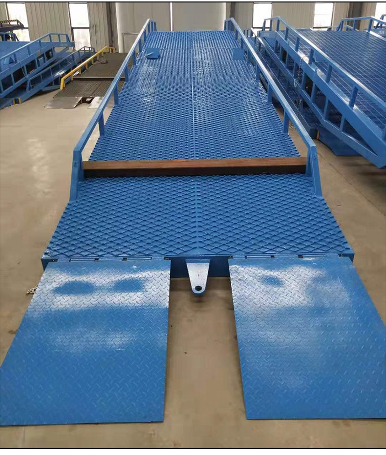 8吨10吨12t移动液压登车桥货柜集装箱装卸平台斜坡卸货平台升降机载重