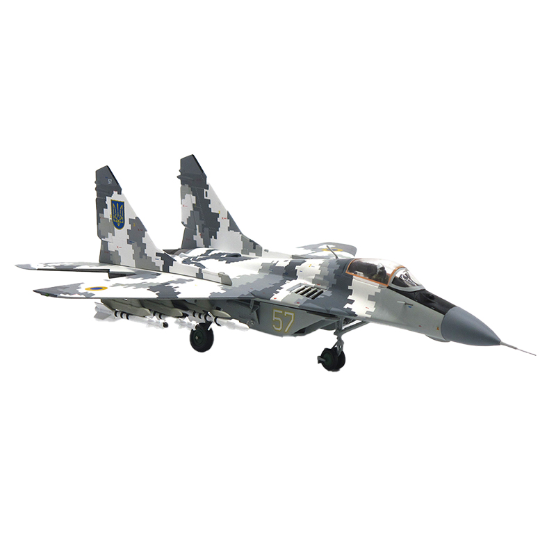 适用于1/72乌克兰空军mig-29合金飞机模型战斗机米格29 飞机【图片