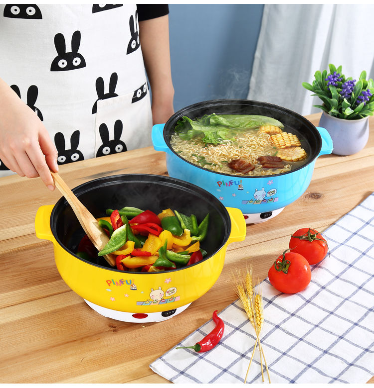 新品 多功能宿舍学生锅电炒锅煮饭锅电煮锅迷你电火锅宿舍小电锅煮面