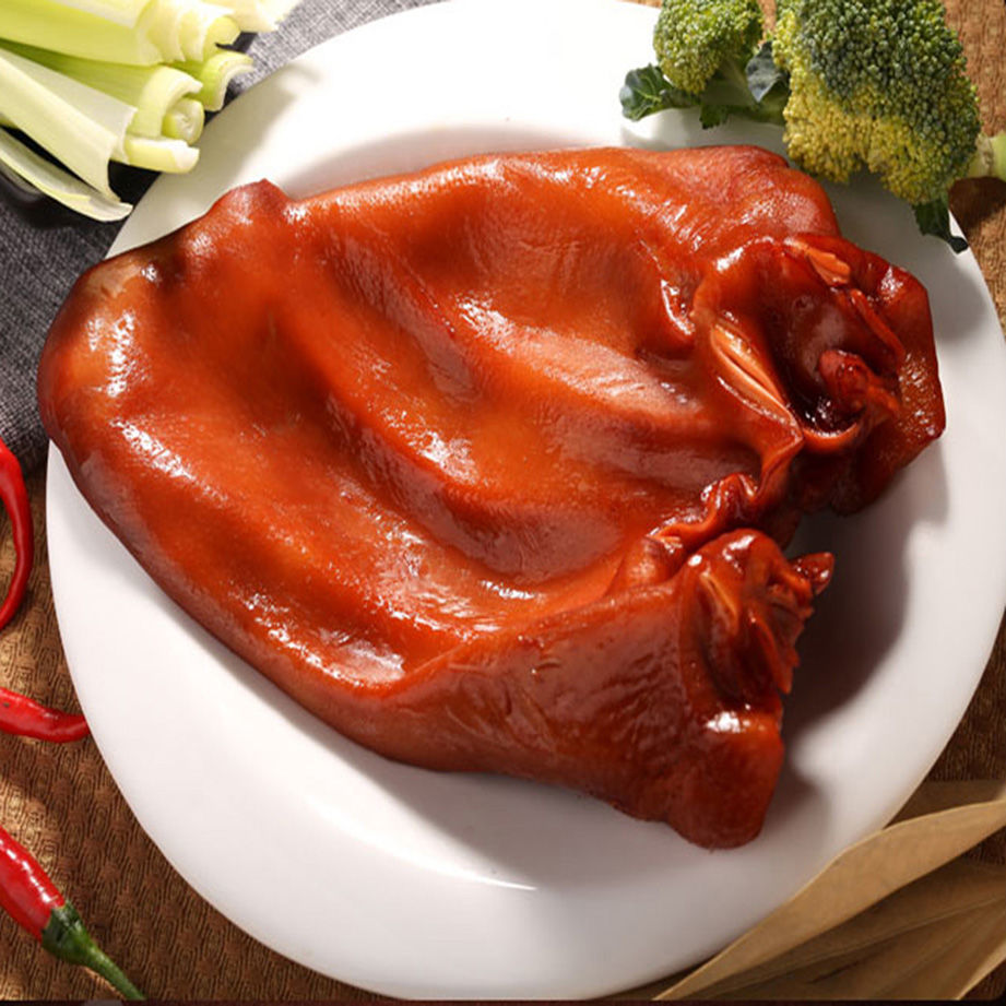 酱香猪耳朵耳丝凉拌菜猪头肉卤味熟食下酒菜饭店食材整耳朵私房菜