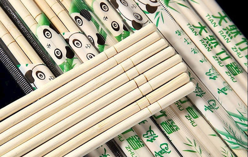 一次性筷子批发卫生外卖圆竹筷子不发霉独立包装饭店快餐专用便宜直径