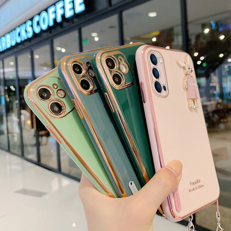 恬约opporeno5k手机壳oppo reno5k硅胶保护套5g全包软壳pegm10挂绳防