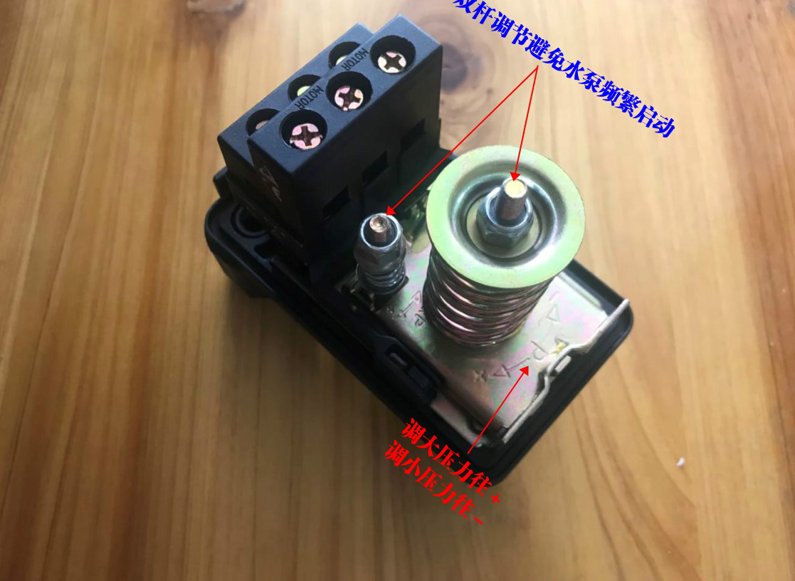 水泵压力开关控制器水压开关增压泵开关机械式调节压力开关jsk-9定制
