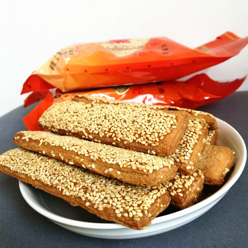 南通脆饼 南通特产 素油脆饼乔宽脆饼老酵脆饼手工脆饼传统美食5袋