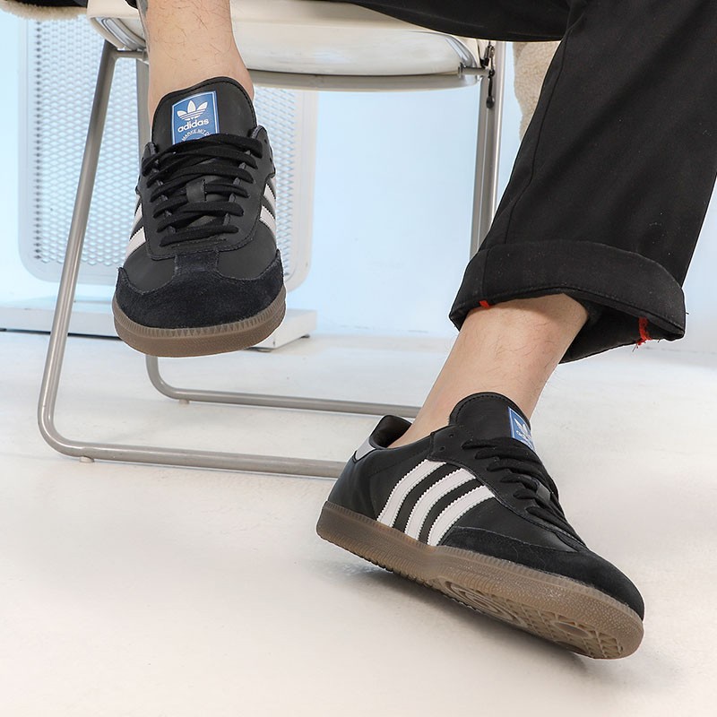 潮adidas阿迪达斯三叶草og德训鞋米白灰板鞋男女鞋子2021冬季新款运动