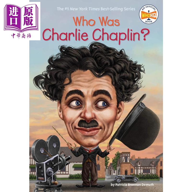 who was charlie chaplin 誰是卓別林 who was系列 英文原版 7-12歲