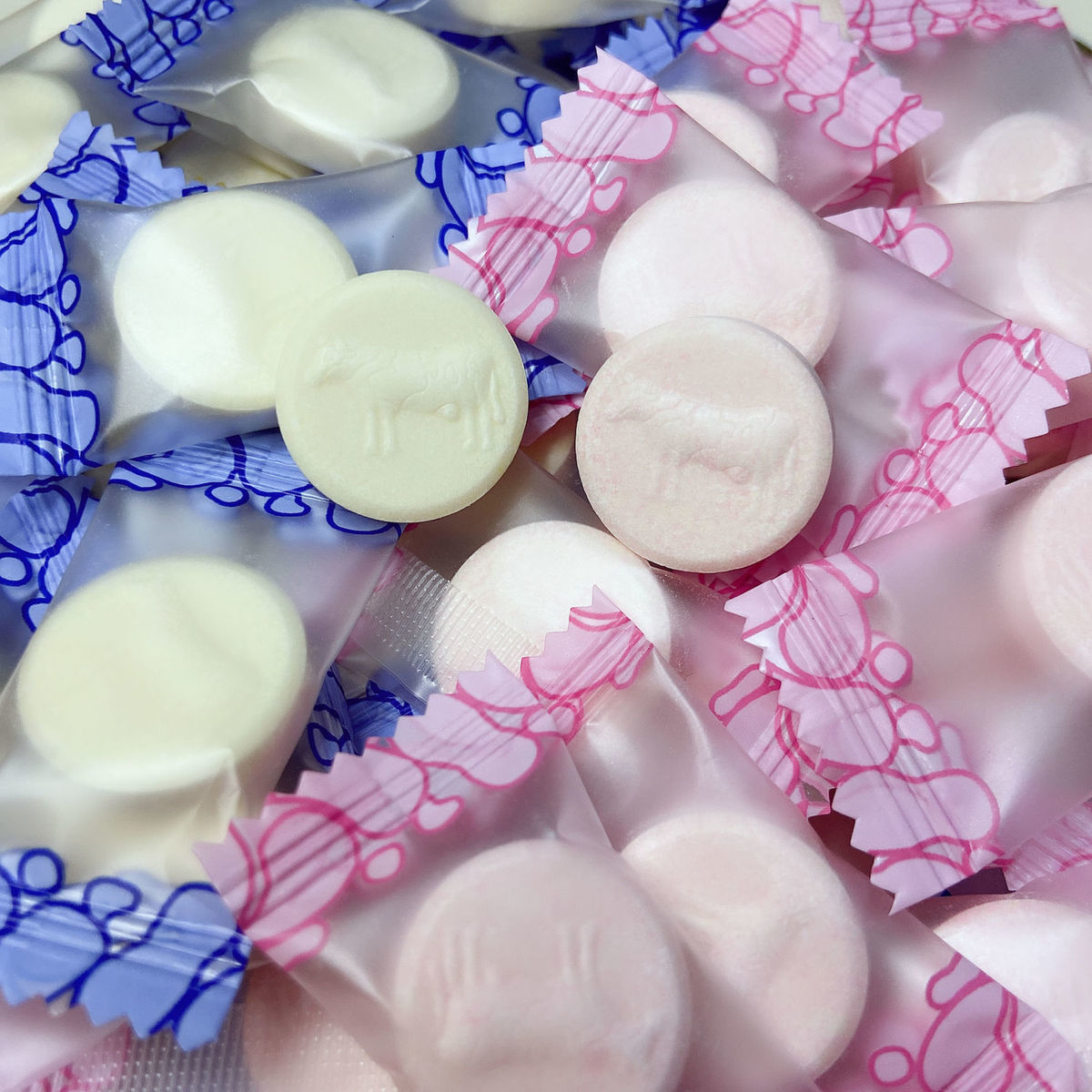 网奶酪糖方块糖立方牛干吃奶片果零食糖独立包装奶酪糖混合250g半斤