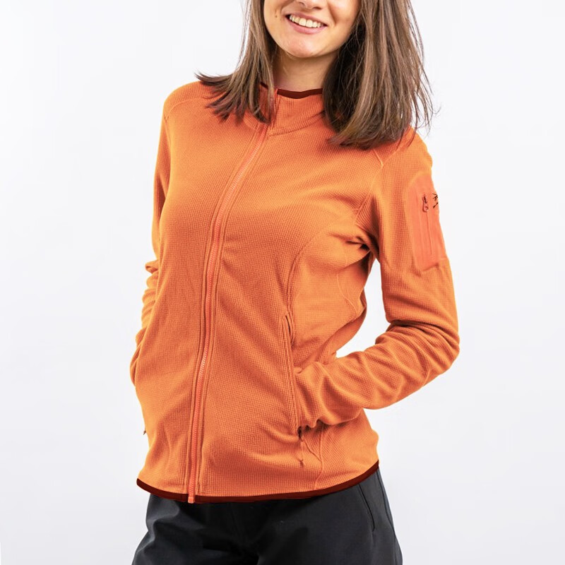 arcteryx 始祖鸟 女装户外运动delta lt 系列轻量保暖抓绒衣 夹克 女